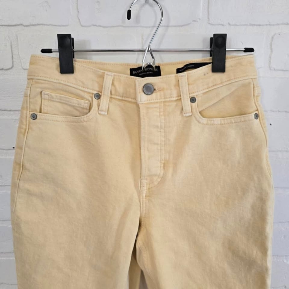 Banana Republic High Rise Straight Jeans Women's Size 26 / 2 - Picture 2 of 7